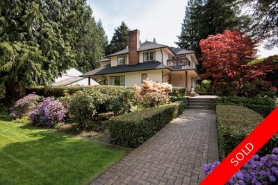 North Vancouver Canyon Heights Home for sale: 5 bedroom 4,448 s/f