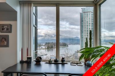 Coal Harbour Apartment/Condo for sale:  1 bedroom 589 sq.ft. (Listed 2022-02-18)