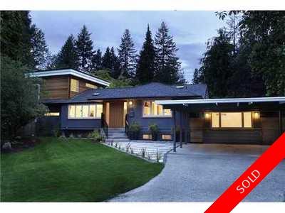 Capilano Highlands House for sale:  3 bedroom 2,834 sq.ft. (Listed 2012-07-16)